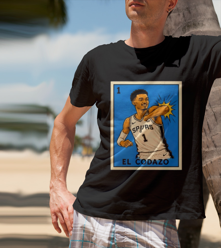 Victor Wembanyama El Codazo San Antonio Spurs NBA 2026 T-Shirt
