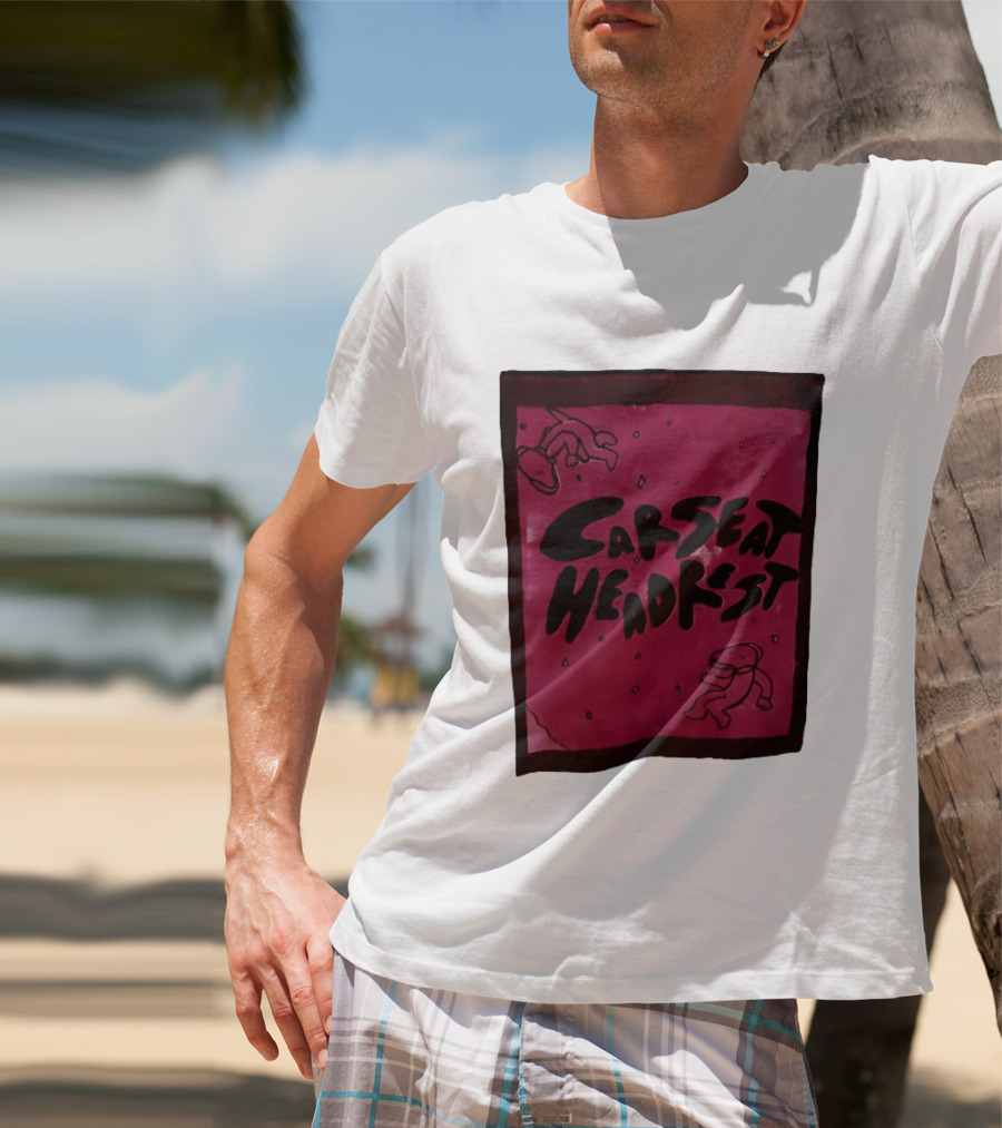 Car Seat Headrest Pink Alien T-Shirt