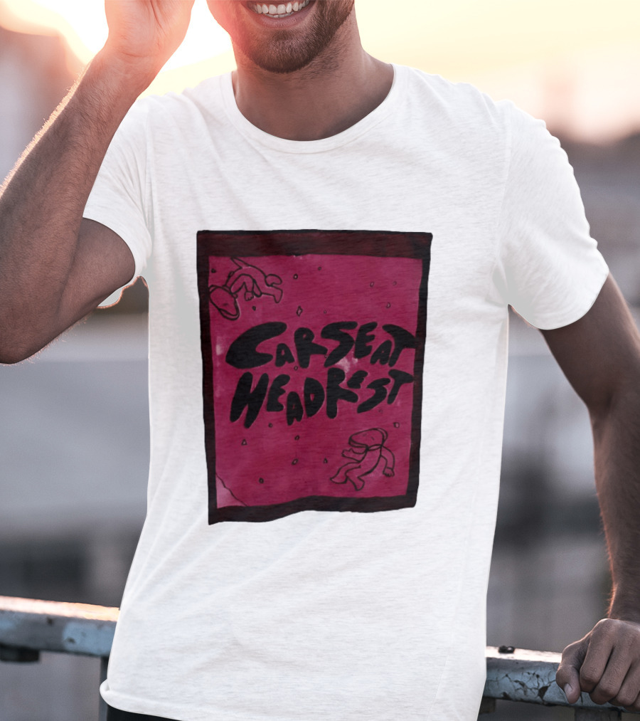 Car Seat Headrest Pink Alien T-Shirt