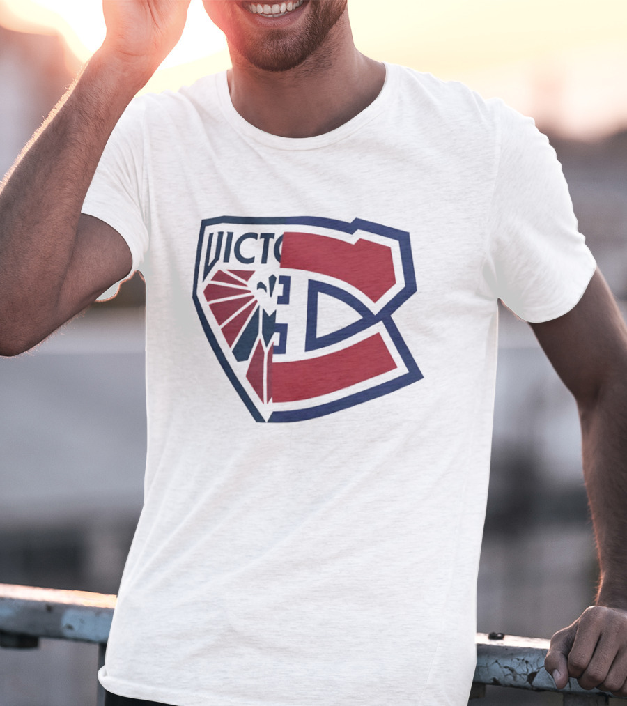 Montreal Victoire Montreal Canadiens NHL Mashup T-Shirt