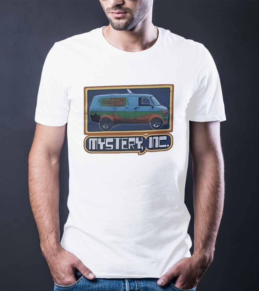 Mystery Inc Scooby Doo Mystery Machine Van T-Shirt