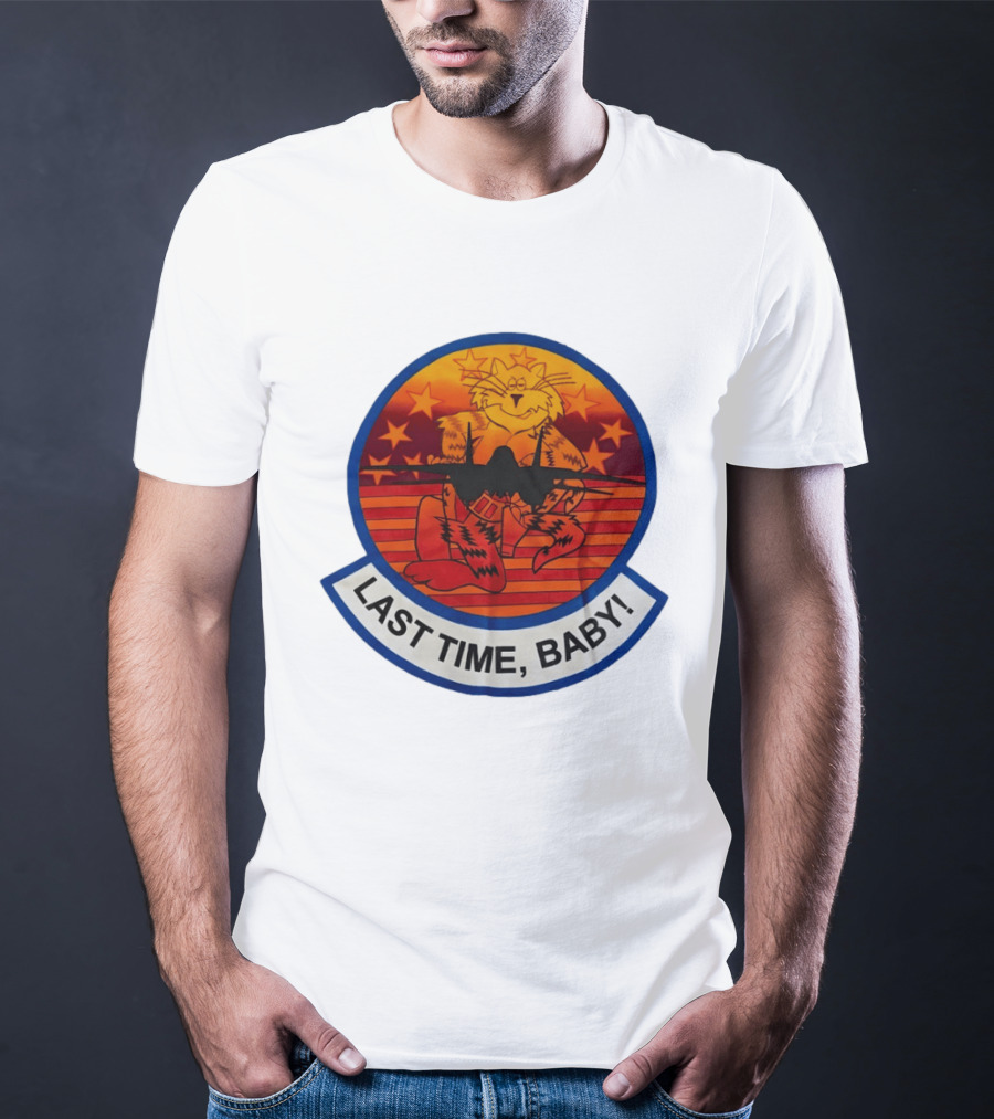 Tiger Last Time Baby Sunset Stars T-Shirt