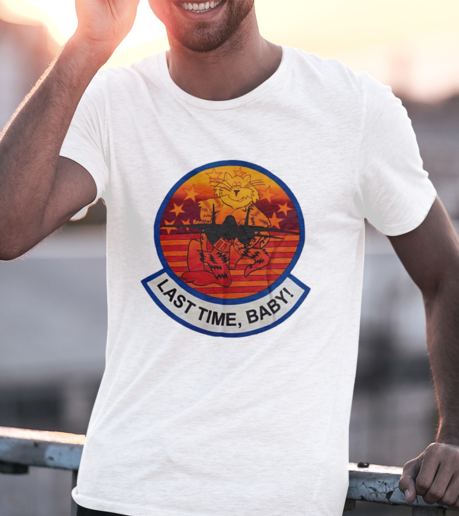 Tiger Last Time Baby Sunset Stars T-Shirt