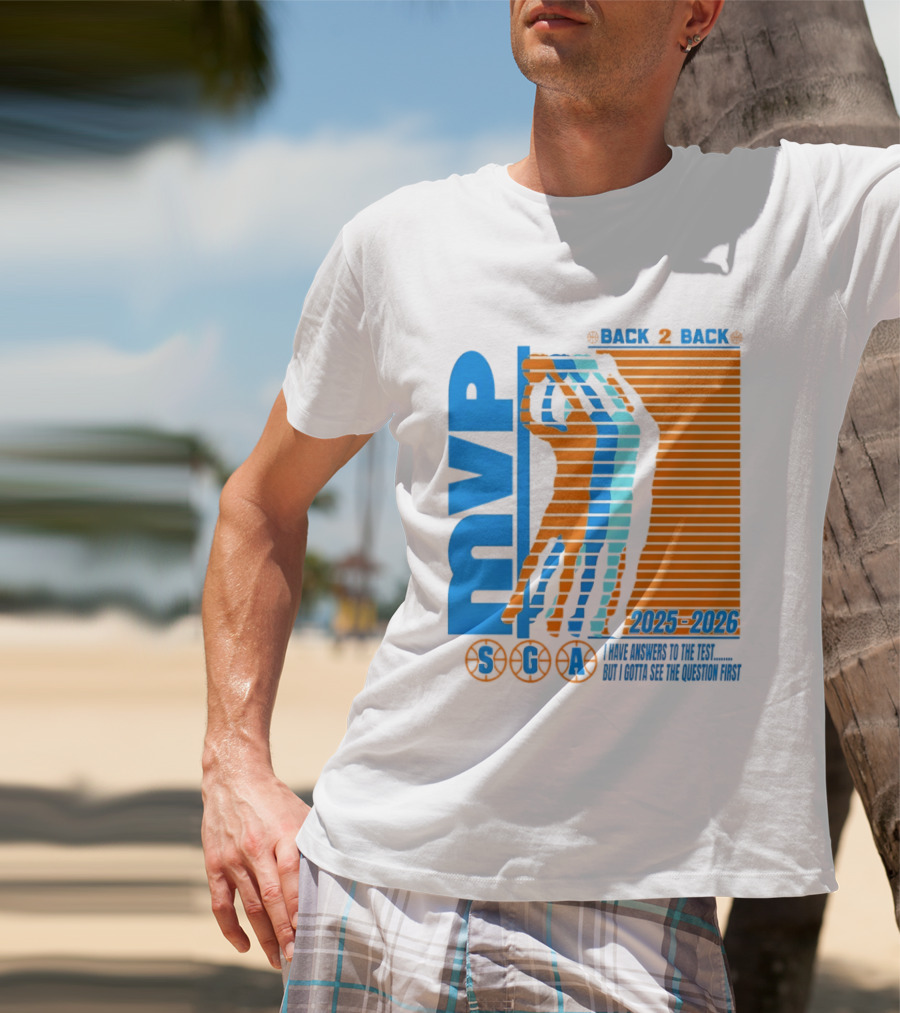 MVP Back 2 Back 2025 2026 SGA T-Shirt