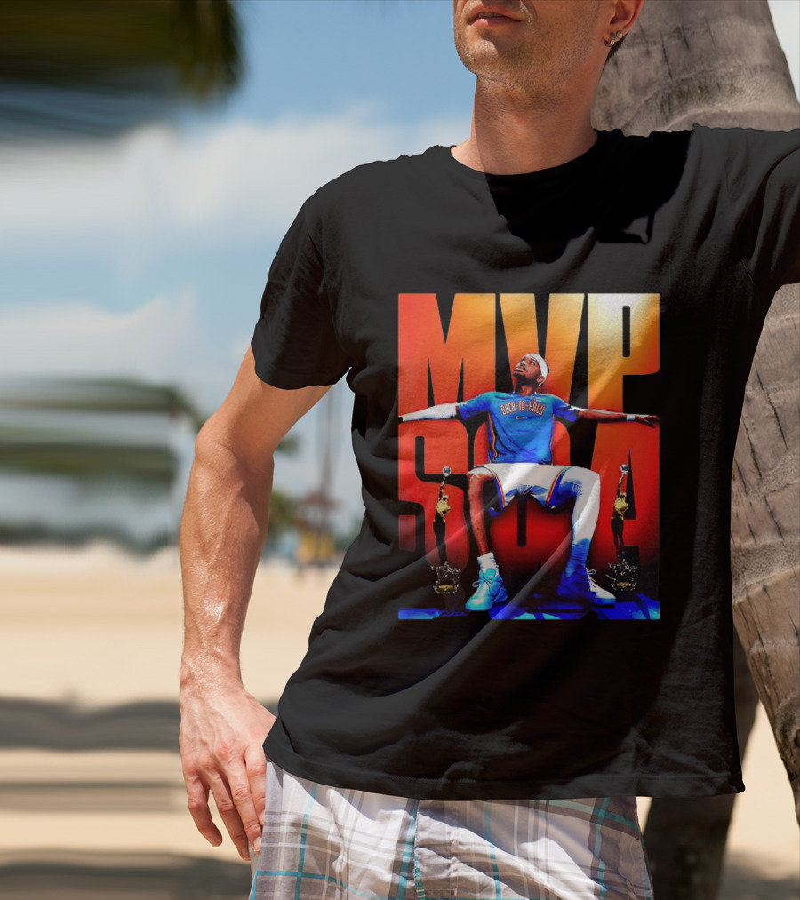 Back To Back MVP Shai Gilgeous Alexander 2026 SGA NBA T-Shirt