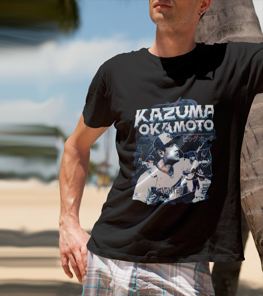 Kazuma Okamoto Fighters MLB Baseball Toronto Blue Jays 2026 T-Shirt