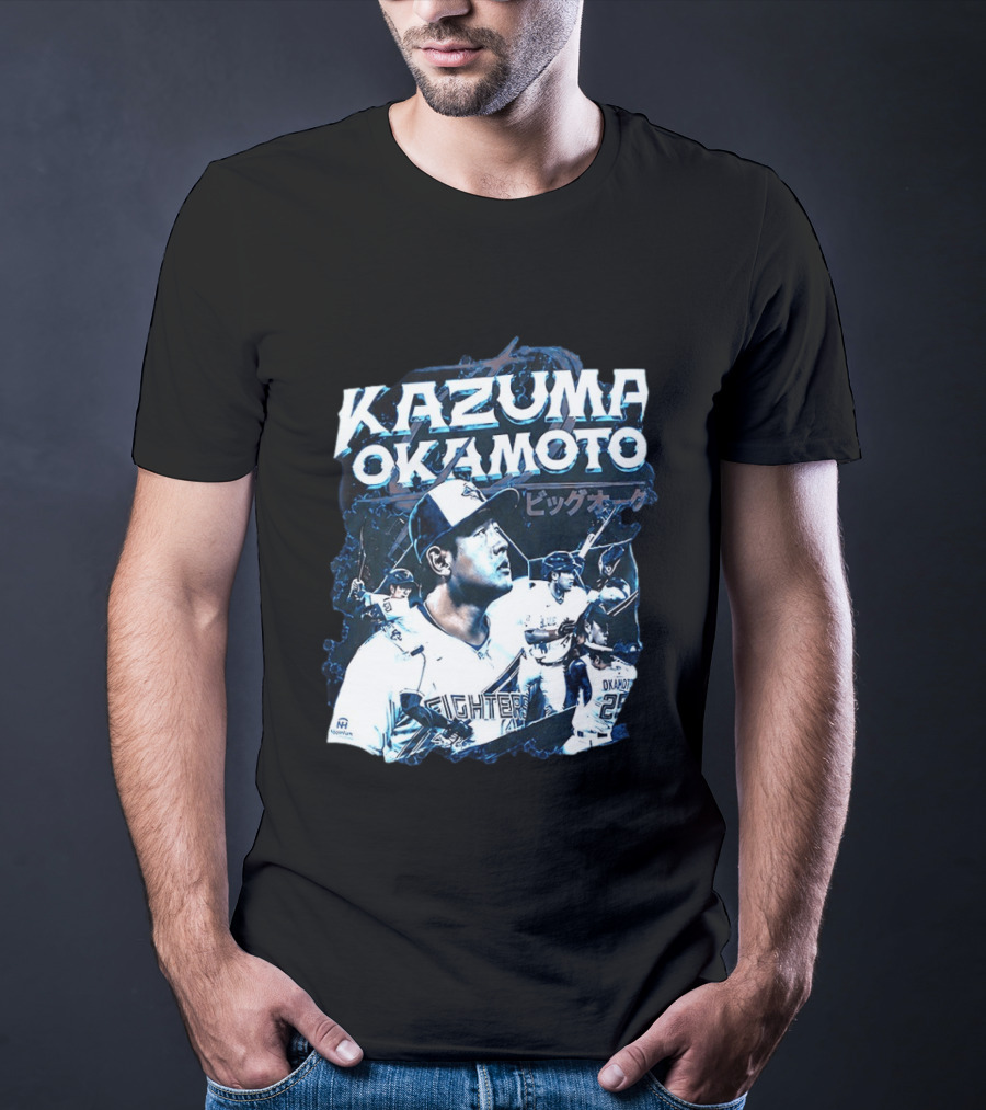 Kazuma Okamoto Fighters MLB Baseball Toronto Blue Jays 2026 T-Shirt