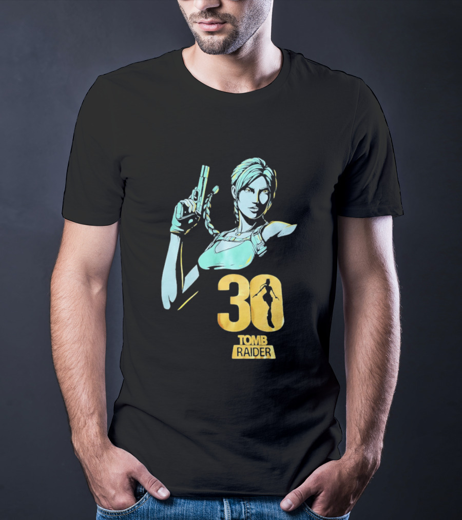 Lara Croft 30 Years Tomb Raider Anniversary T-Shirt