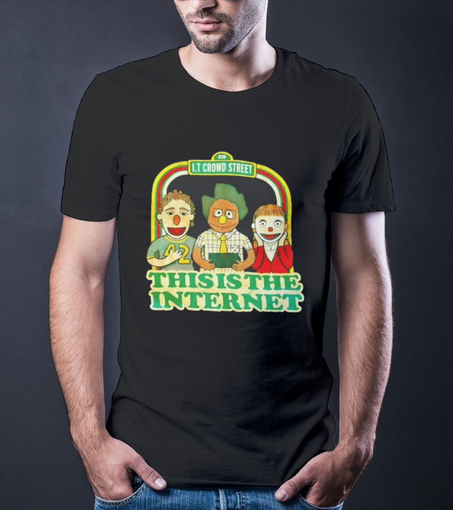 The IT Crowd Street This Is The Internet 0118 Muppet T-Shirt
