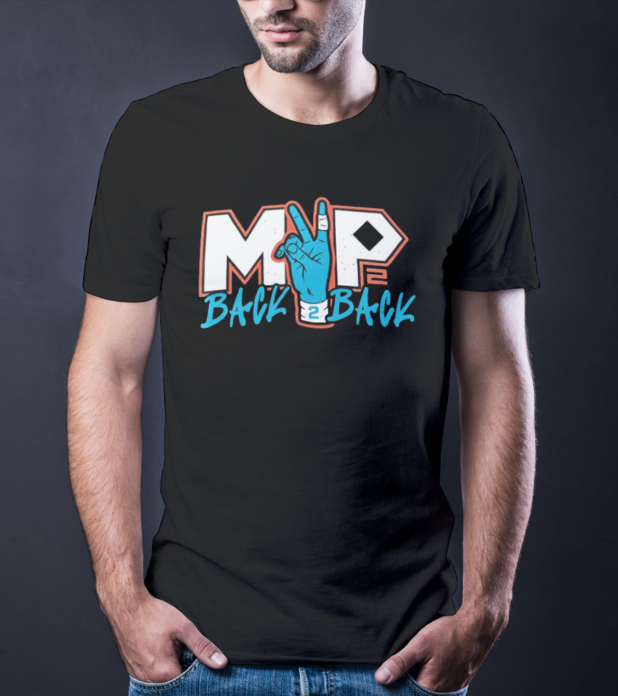 Oklahoma City Thunder MVP Back 2 Back 2026 T-Shirt