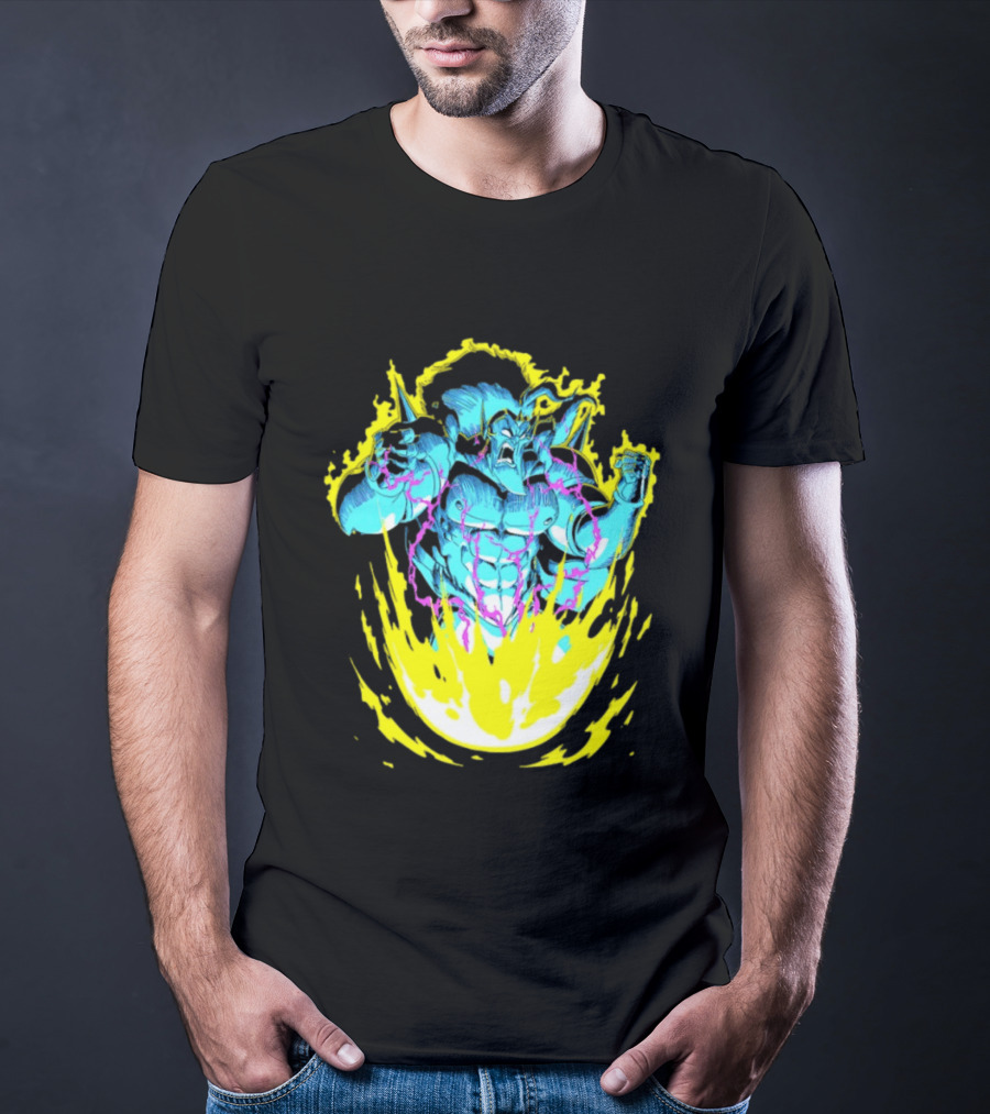 Starbarians Killgar Killgarian Rage Burst With Electric Energy T-Shirt