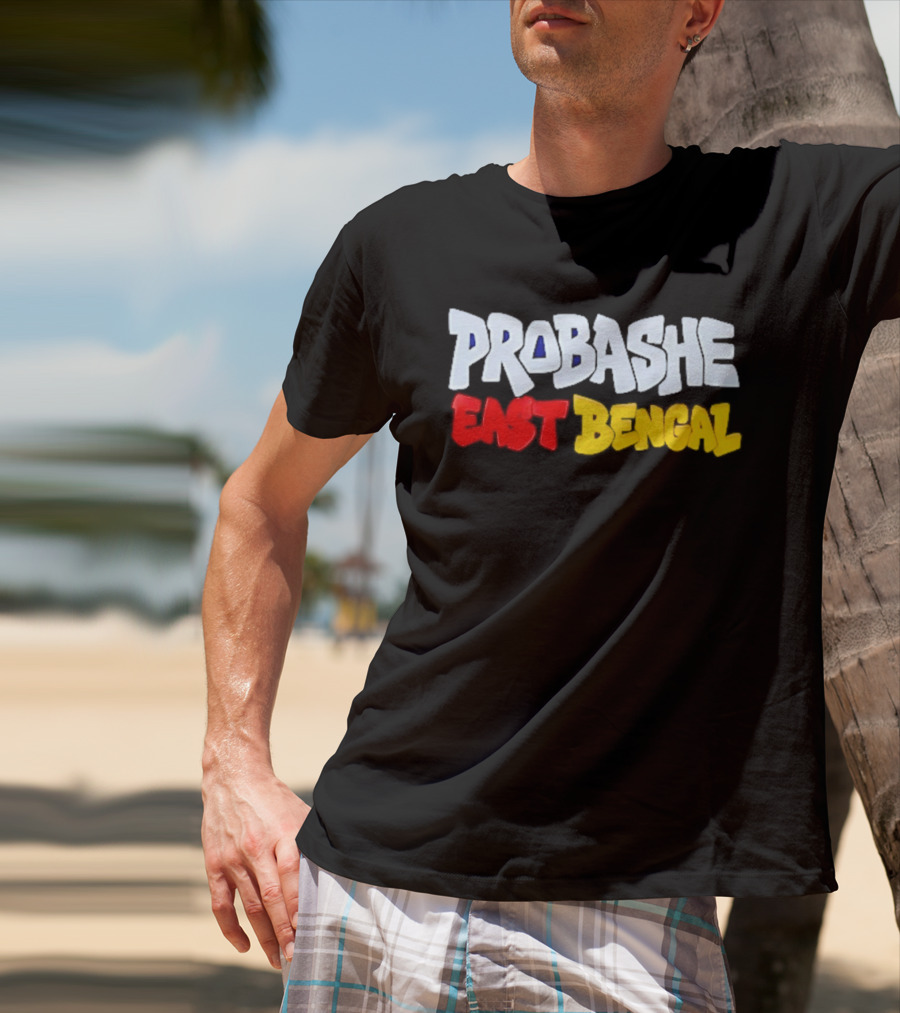 Probashe East Bengal Football Club Supporter T-Shirt