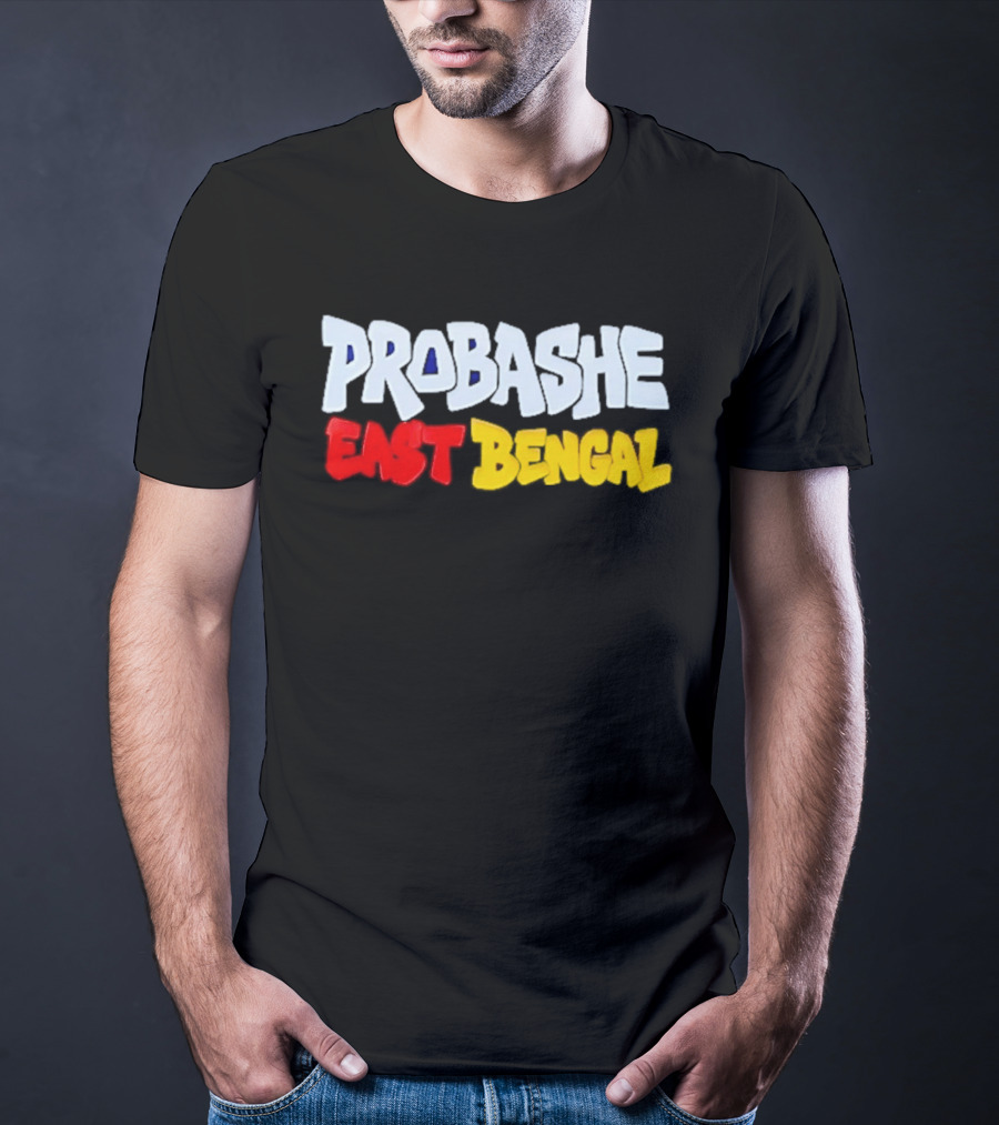 Probashe East Bengal Football Club Supporter T-Shirt