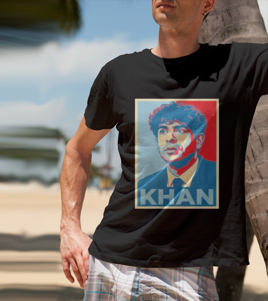 Tony Khan Hope Style Portrait KHAN T-Shirt