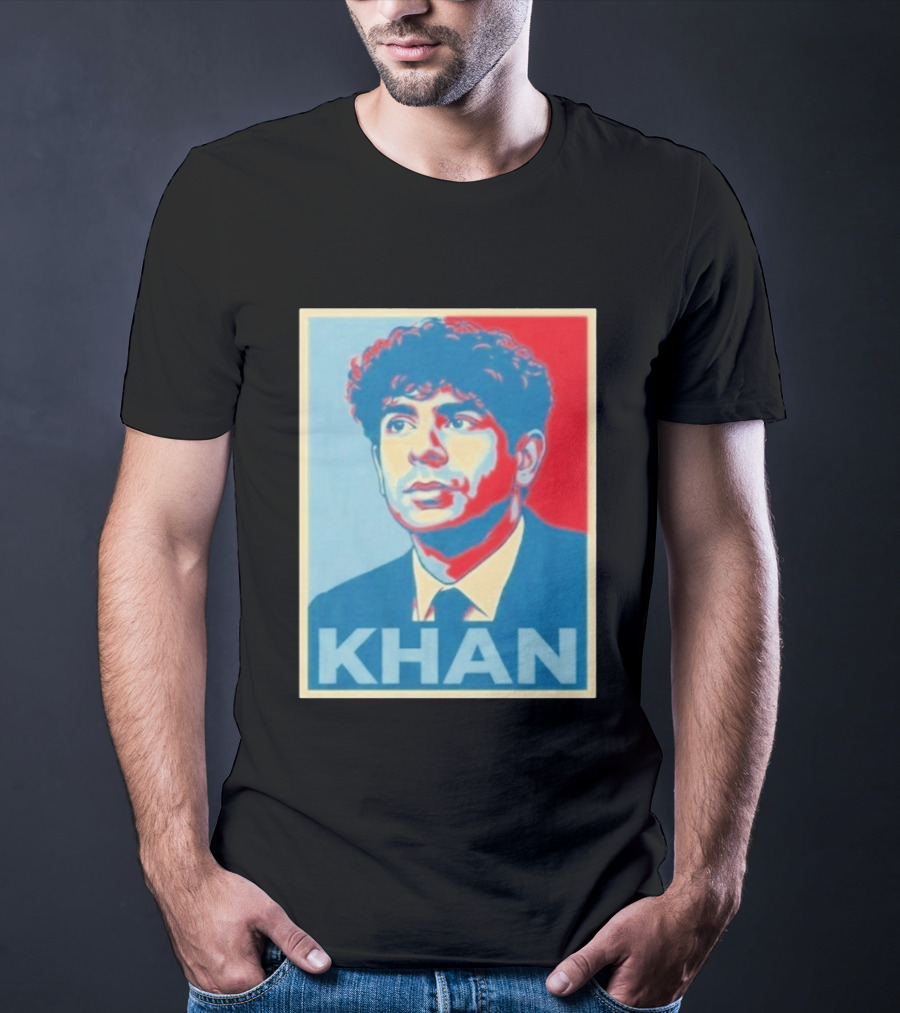 Tony Khan Hope Style Portrait KHAN T-Shirt