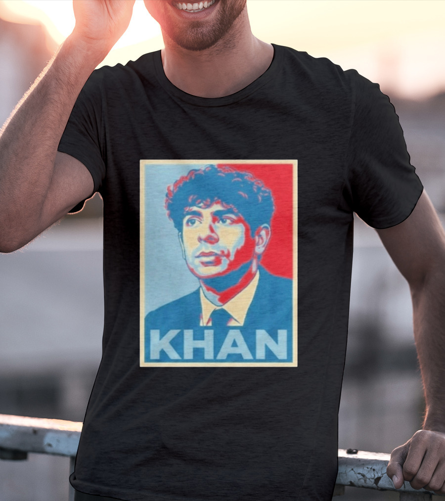 Tony Khan Hope Style Portrait KHAN T-Shirt