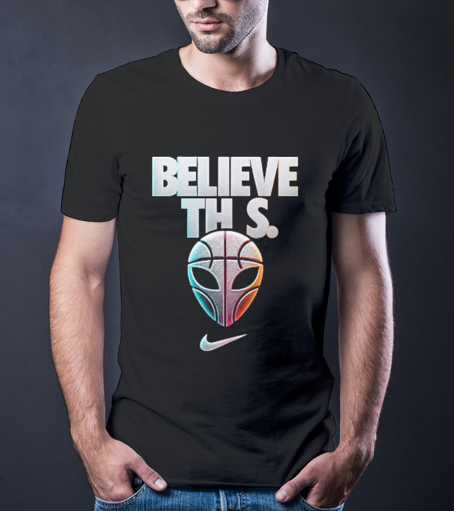Victor Wembanyama San Antonio Spurs Believe This Alien Basketball Nike T-Shirt
