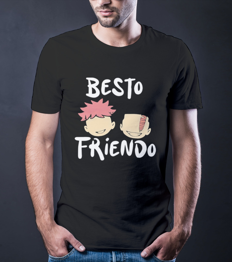 Yuji Itadori And Aoi Todo Besto Friendo Jujutsu Kaisen Anime T-Shirt