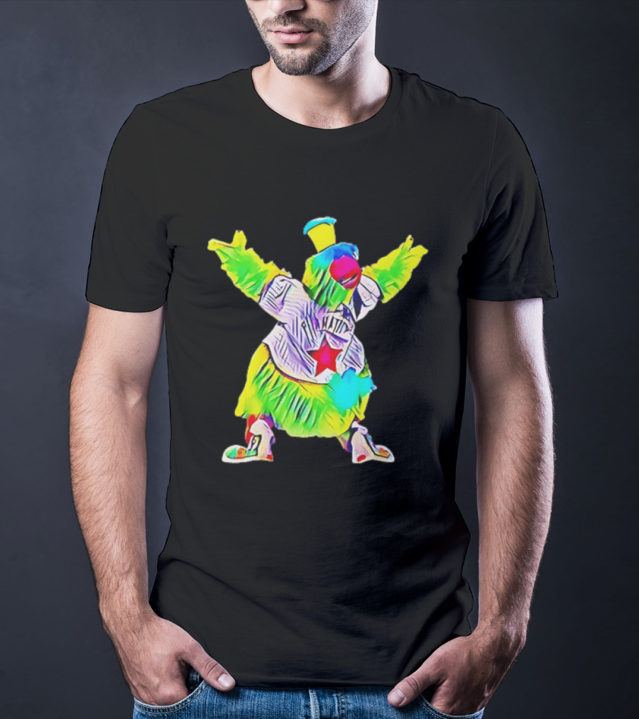 Philly Phillie Phanatic Baseball Mascot Celebration T-Shirt
