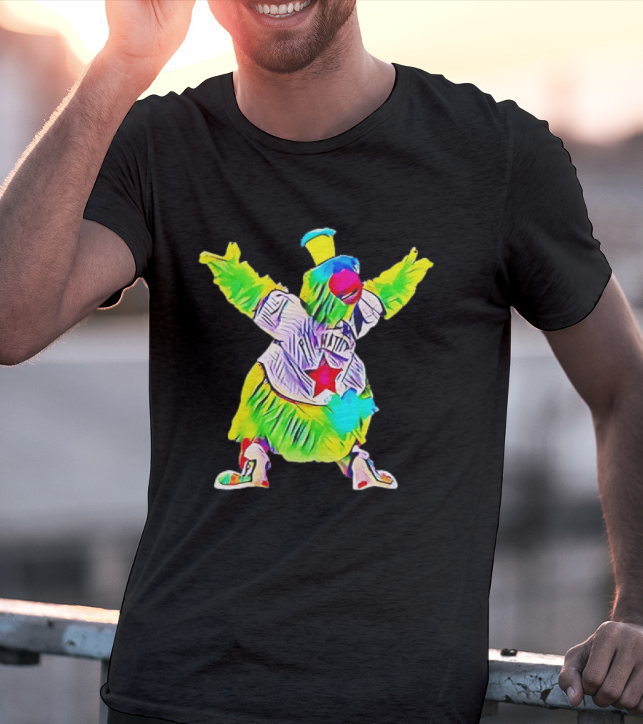 Philly Phillie Phanatic Baseball Mascot Celebration T-Shirt
