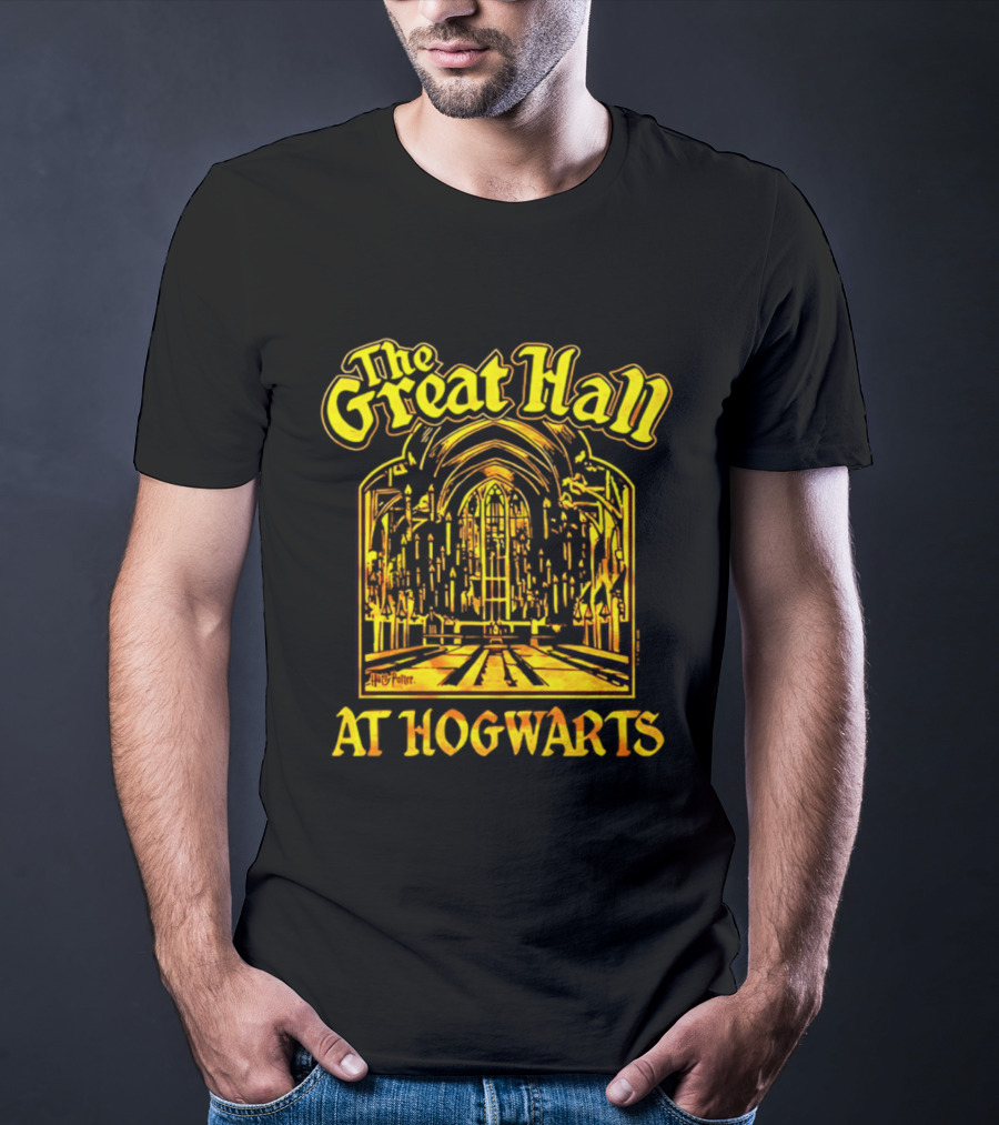 The Great Hall At Hogwarts Wizarding School T-Shirt