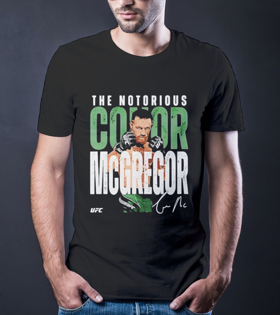 The Notorious Conor McGregor UFC Fighter Signature T-Shirt