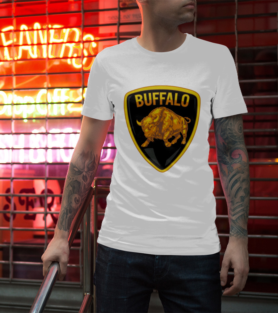Buffalo Bison Emblem Buffalorghini T-Shirt