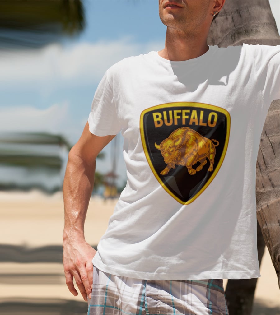 Buffalo Bison Emblem Buffalorghini T-Shirt