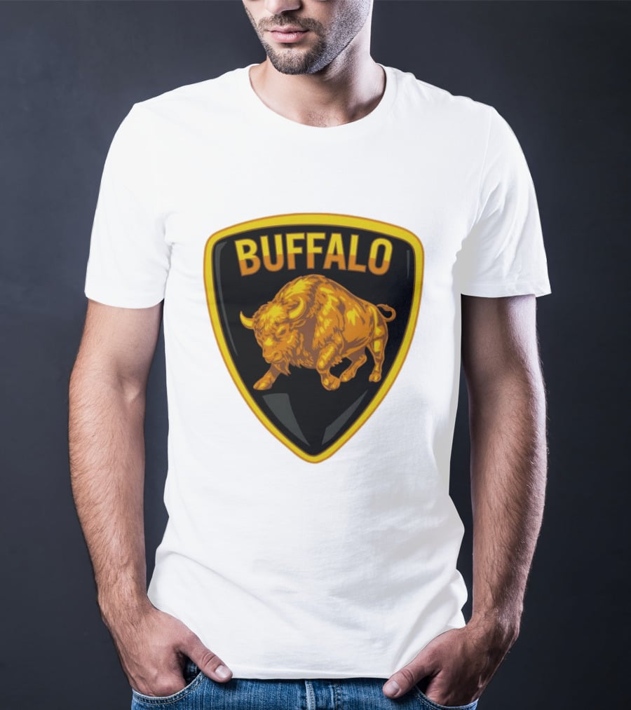 Buffalo Bison Emblem Buffalorghini T-Shirt