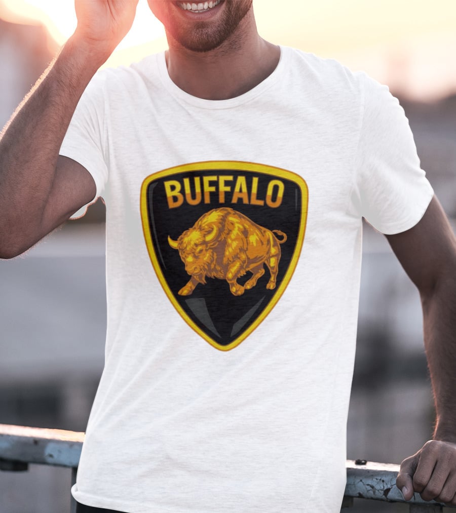Buffalo Bison Emblem Buffalorghini T-Shirt