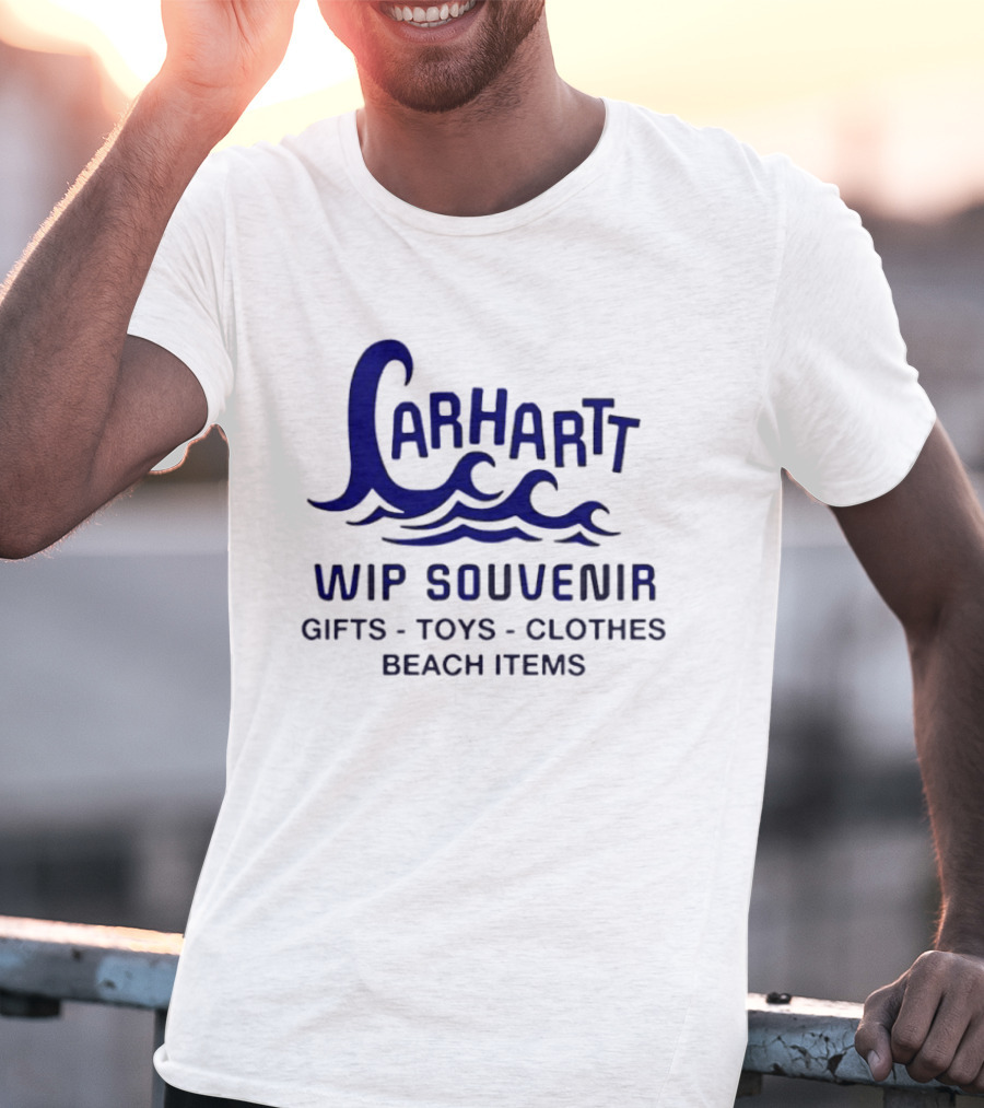 Carhartt WIP Souvenir Beach Items Gifts Toys Clothes Waves T-Shirt