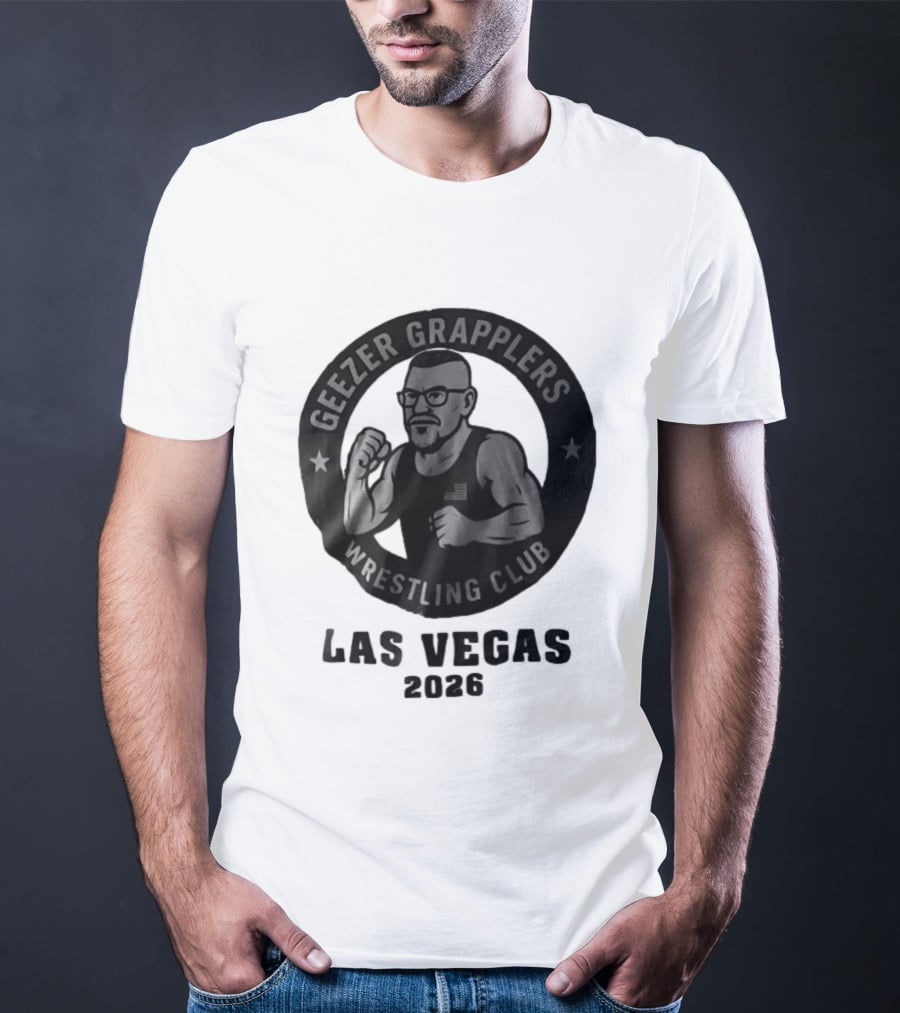 Las Vegas Geezer Grapplers Wrestling Club 2026 T-Shirt