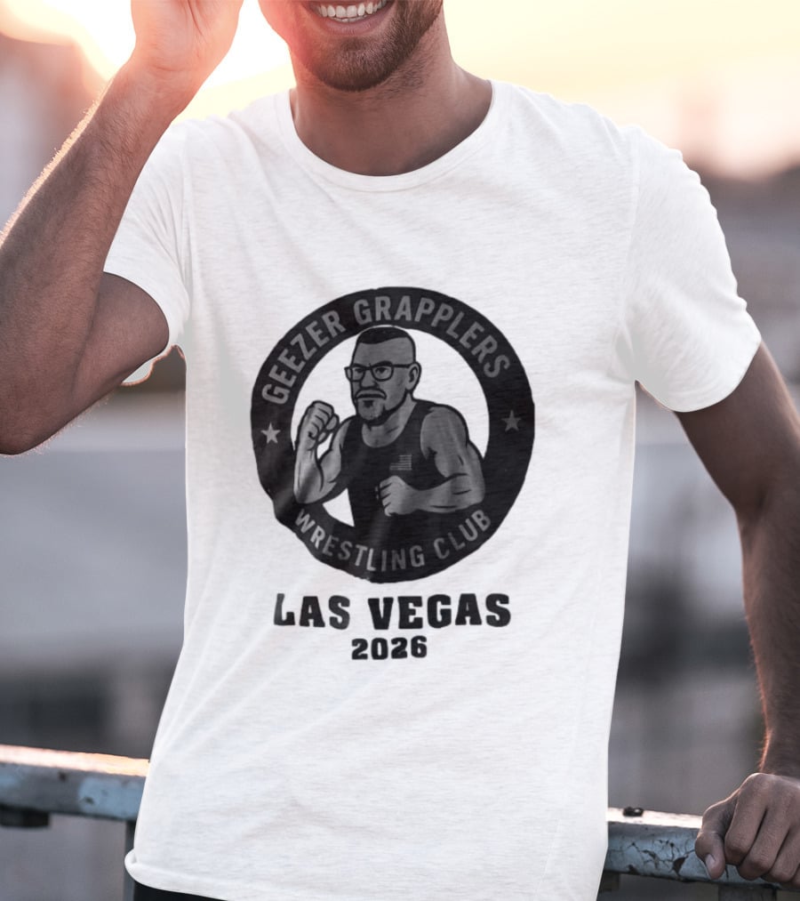 Las Vegas Geezer Grapplers Wrestling Club 2026 T-Shirt