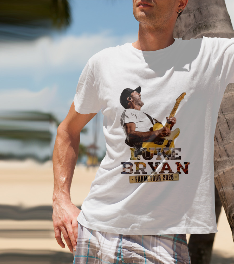 Luke Bryan Farm Tour 2026 Latrobe PA Concert Performance T-Shirt