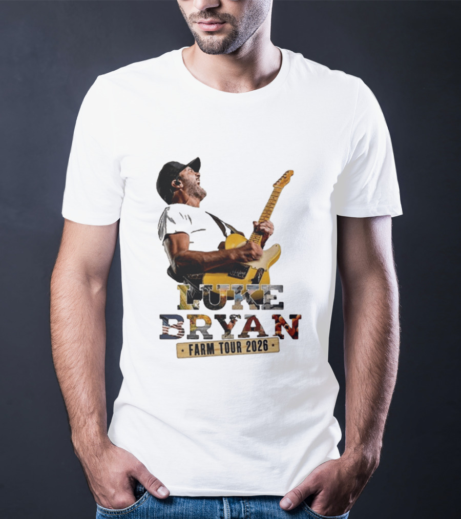 Luke Bryan Farm Tour 2026 Latrobe PA Concert Performance T-Shirt
