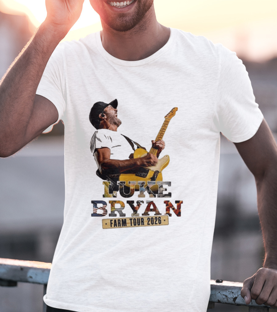 Luke Bryan Farm Tour 2026 Latrobe PA Concert Performance T-Shirt