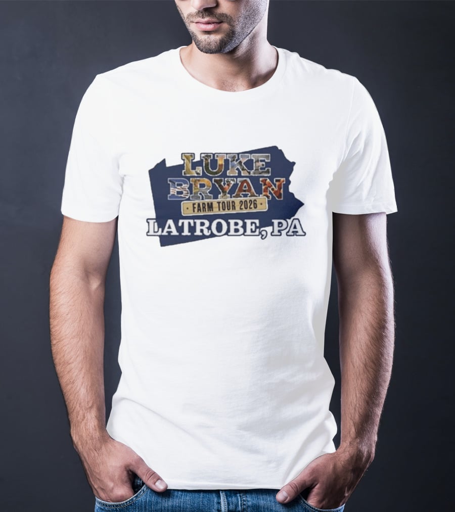 Luke Bryan Farm Tour 2026 Latrobe PA T-Shirt