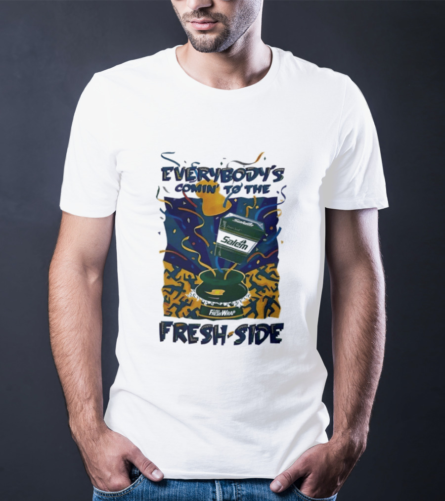Everybody's Comin' To The Fresh Side Salem Cigarettes T-Shirt