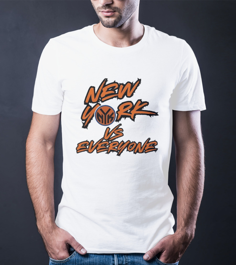 New York Knicks Vs Everyone NY Basketball Rivalry T-Shirt