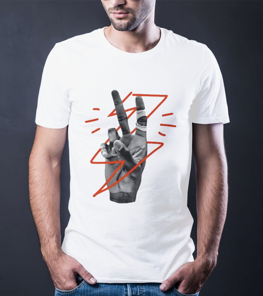 Shai Gilgeous Alexander Hand Gesture Oklahoma City Thunder MVP Treball T-Shirt