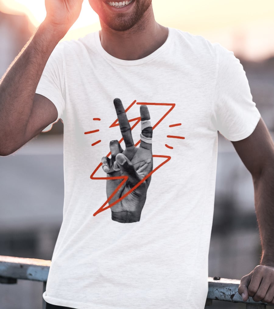 Shai Gilgeous Alexander Hand Gesture Oklahoma City Thunder MVP Treball T-Shirt
