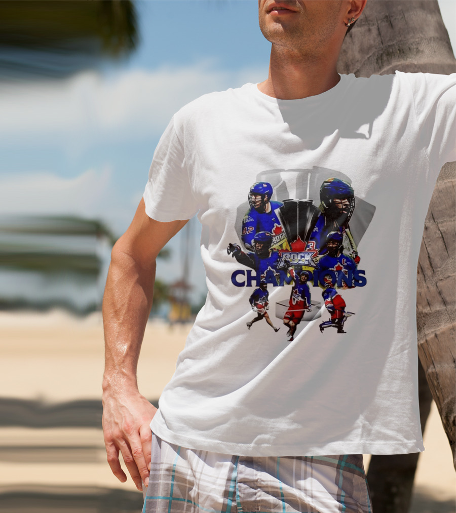 Toronto Rock Lacrosse Champions 2026 National League Victory T-Shirt
