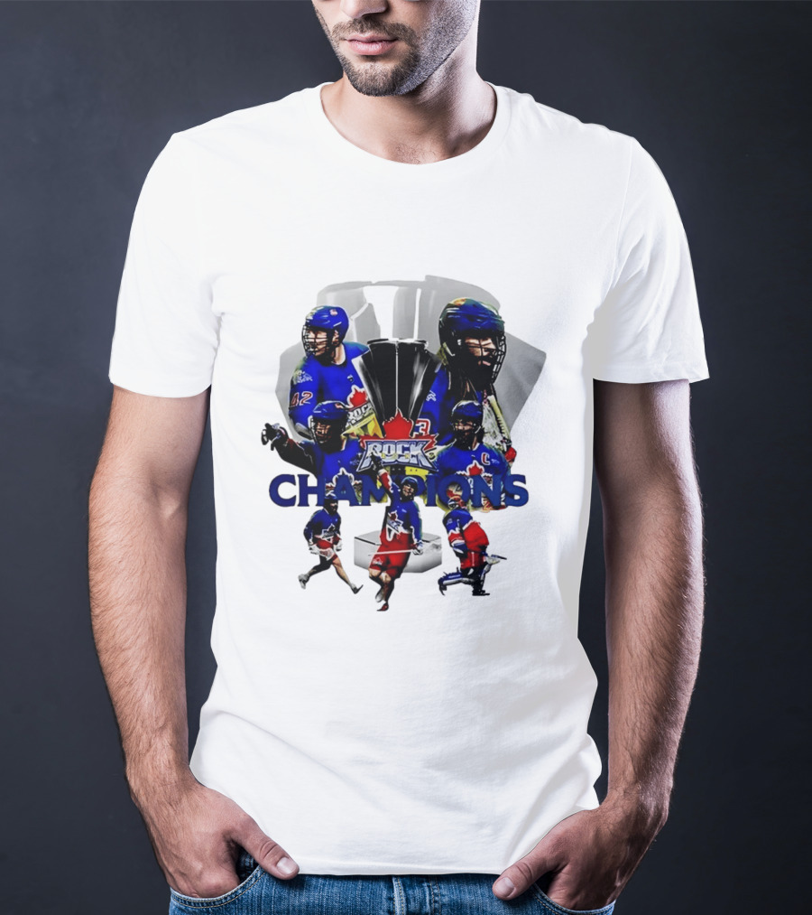 Toronto Rock Lacrosse Champions 2026 National League Victory T-Shirt