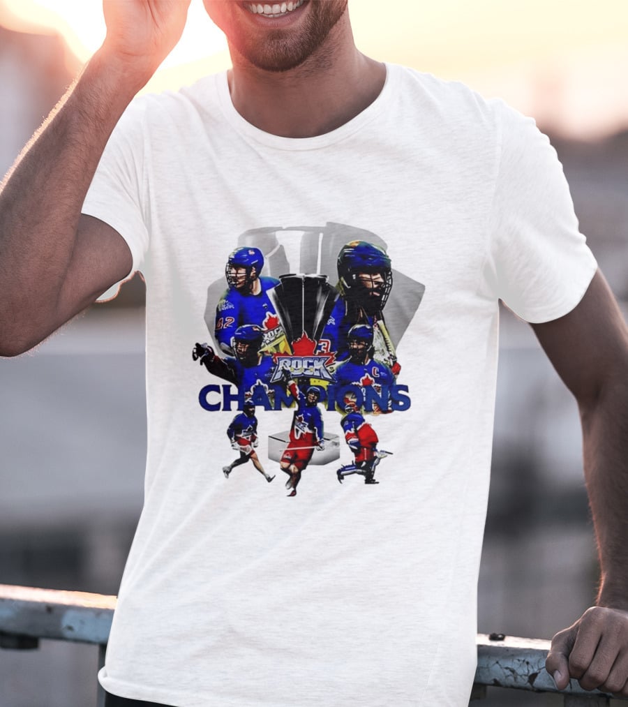 Toronto Rock Lacrosse Champions 2026 National League Victory T-Shirt