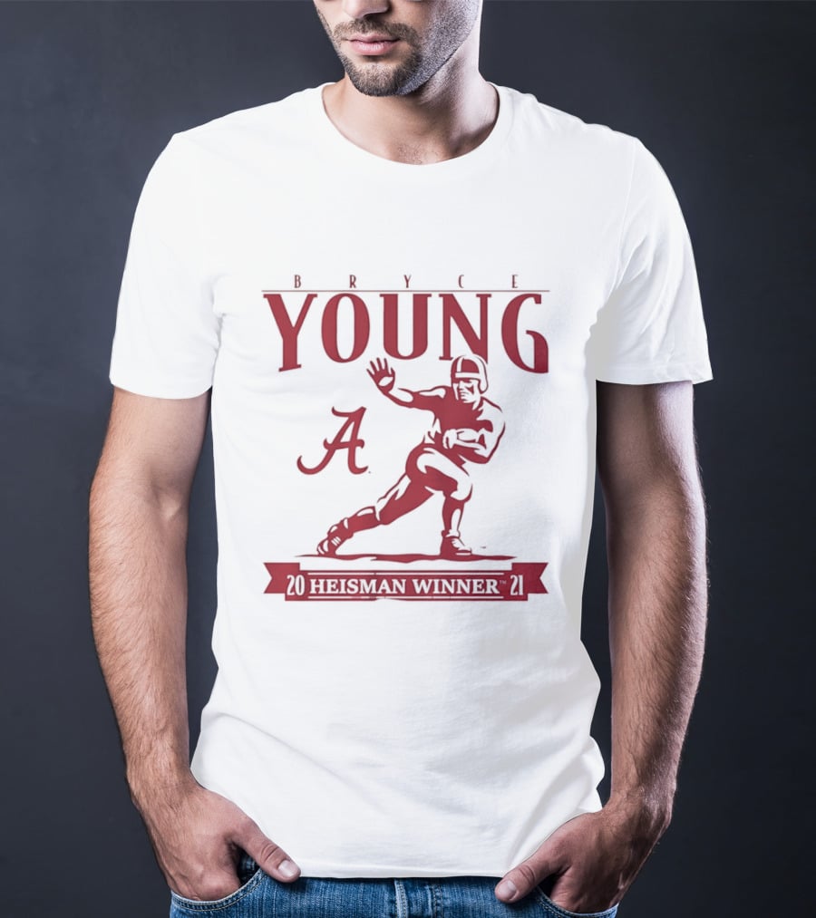Bryce Young Alabama Crimson Tide A Heisman Winner T-Shirt