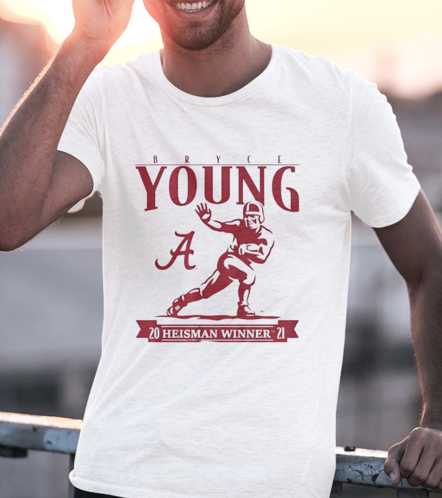 Bryce Young Alabama Crimson Tide A Heisman Winner T-Shirt