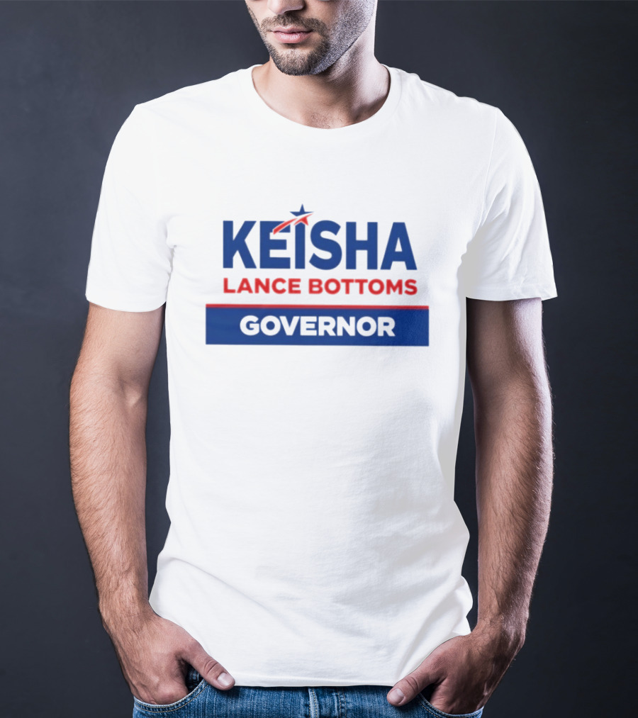 Keisha Lance Bottoms Governor Political Campaign Election Star T-Shirt