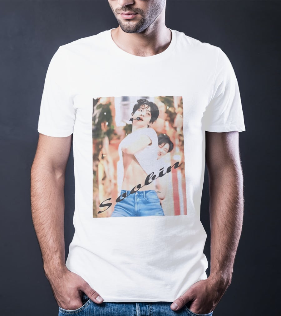 Soobin TXT Abs Performance Stage Fashion T-Shirt
