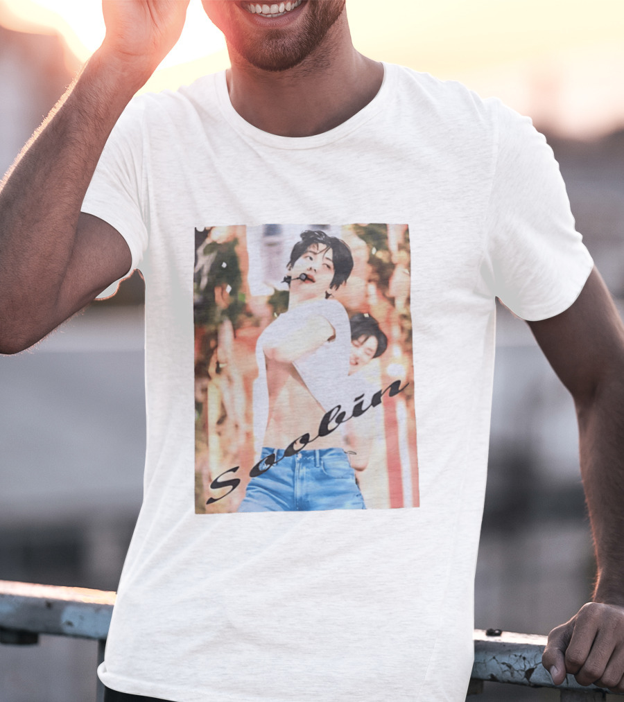 Soobin TXT Abs Performance Stage Fashion T-Shirt