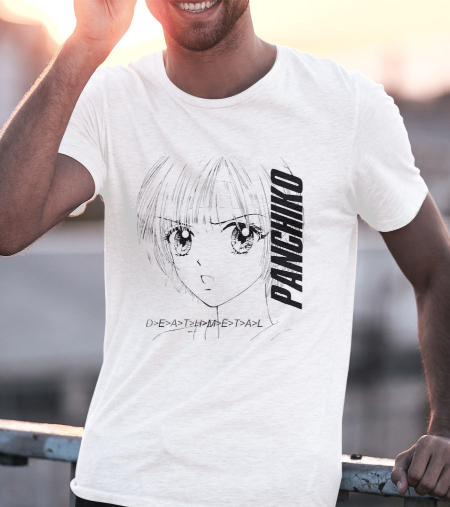 Panchiko Death Metal Manga T-Shirt